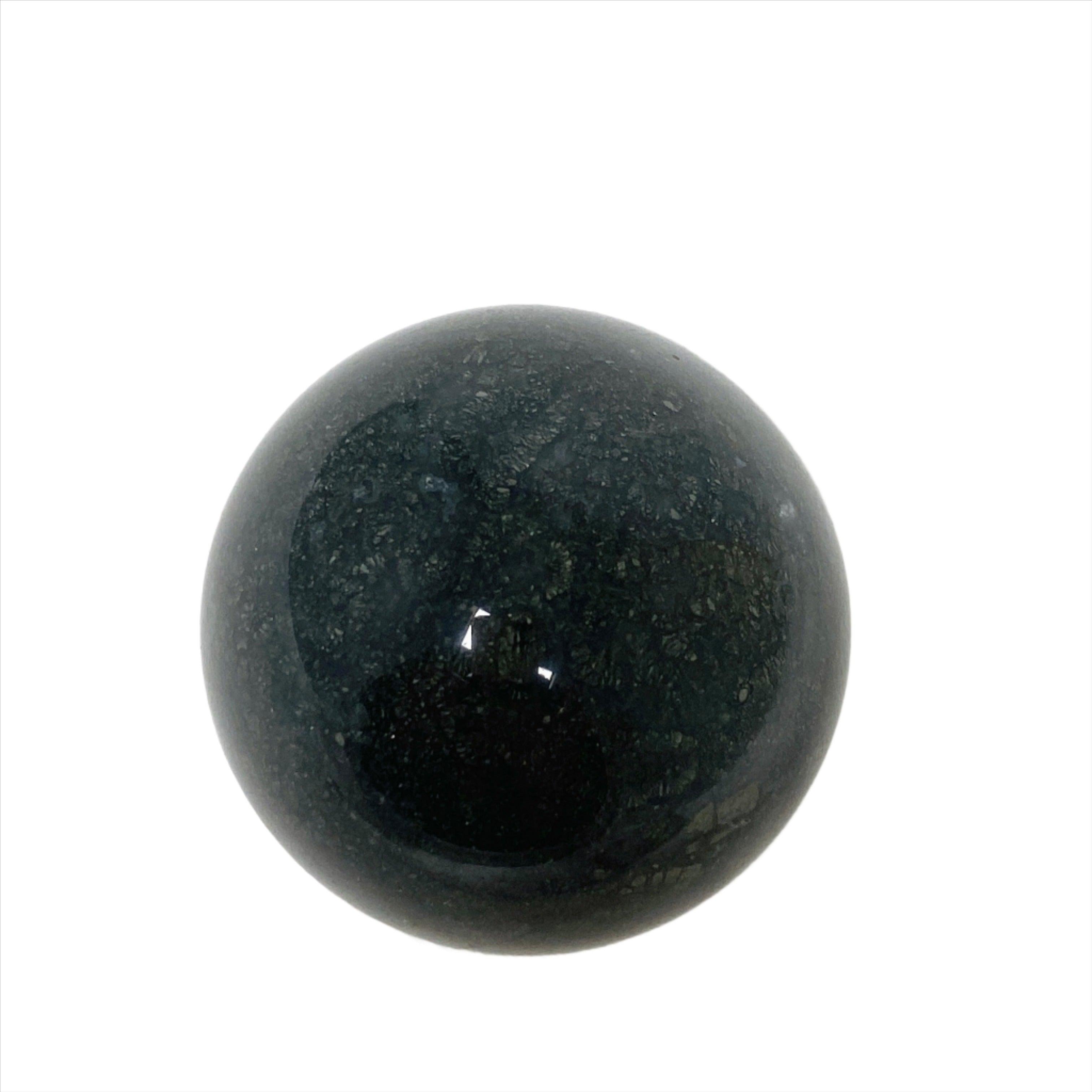 Natural Marcasite in Quartz & Agate Sphere - Healing Crystal Ball for Meditation, Reiki & Home Decor - MQAS 08