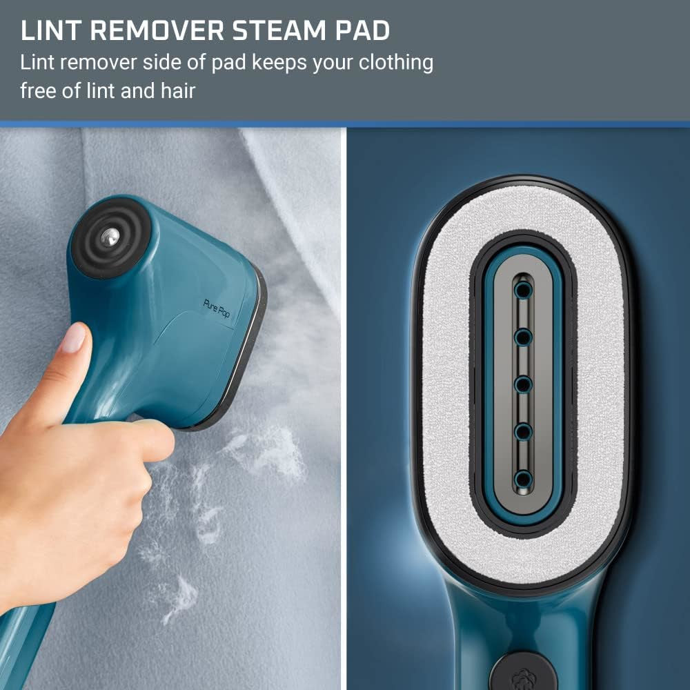 ROWENTA DR2020 Powerful Handheld Garment Steamer - Removes Wrinkles Quickly | Blemished Packaging with Full Warranty | Perfect for Travel, Home Use & Professional Clothing Care