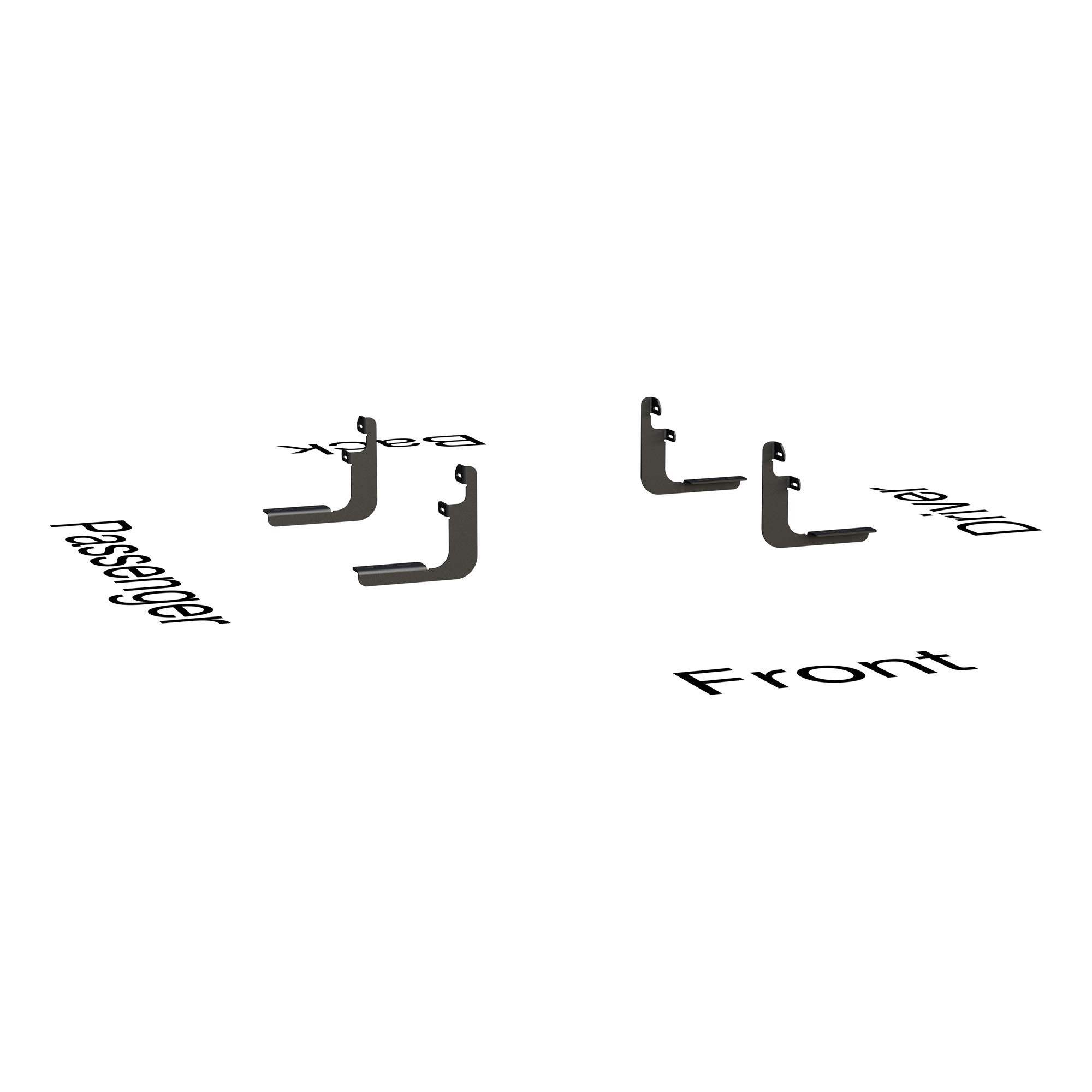 Luverne 401521 Heavy Duty Running Boards for Trucks - Non-Slip Step Bars for Chevy, Ford, Ram Pickups - Perfect for Off-Roading, Work Sites & Daily Commutes