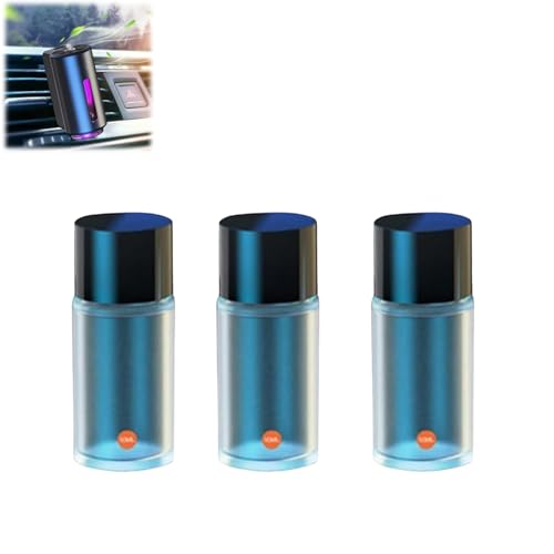 Smart Car Air Freshener Refills - 3 Pack Chanel Scented Diffuser Refills for Car, Home & Office | Long-Lasting Fragrance for Fresh & Clean Air