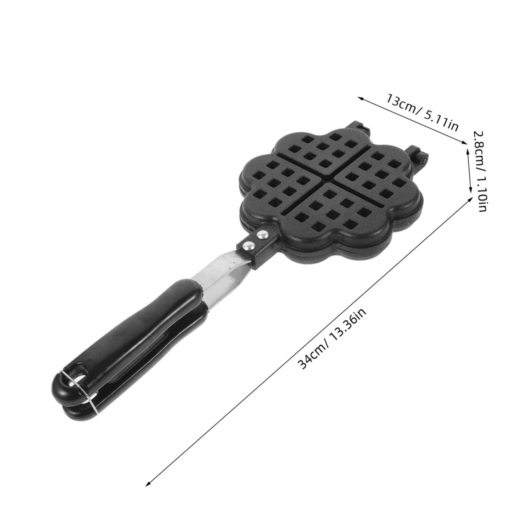 Non-Stick Hemoton Waffle Maker & Cake Mold - Creative DIY Baking Tool for Waffles, Pancakes & Desserts | Perfect for Breakfast, Brunch & Party Treats