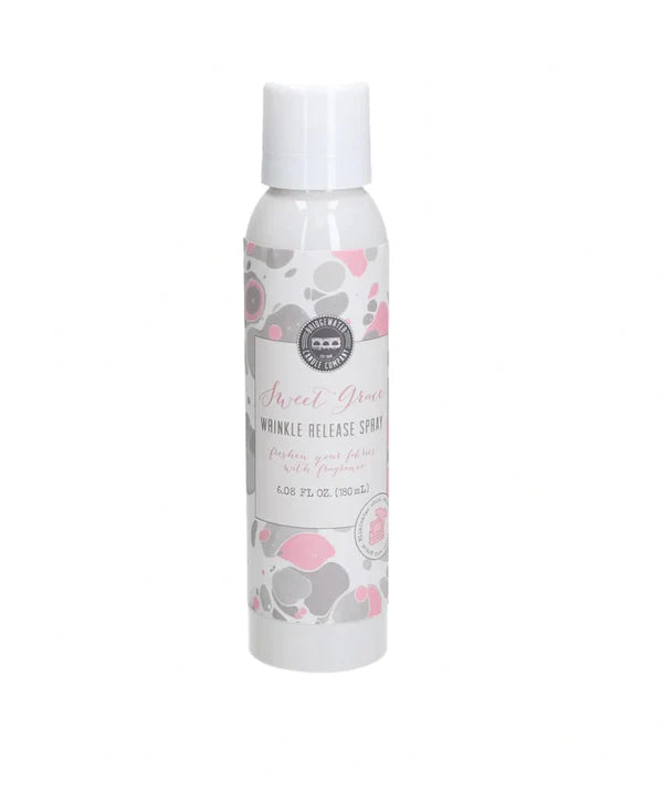 Sweet Grace Wrinkle Release Spray - Instant Fabric Relaxer for Clothes, Travel & Home Use - Quick & Easy Wrinkle Remover for Dresses, Shirts & Linens