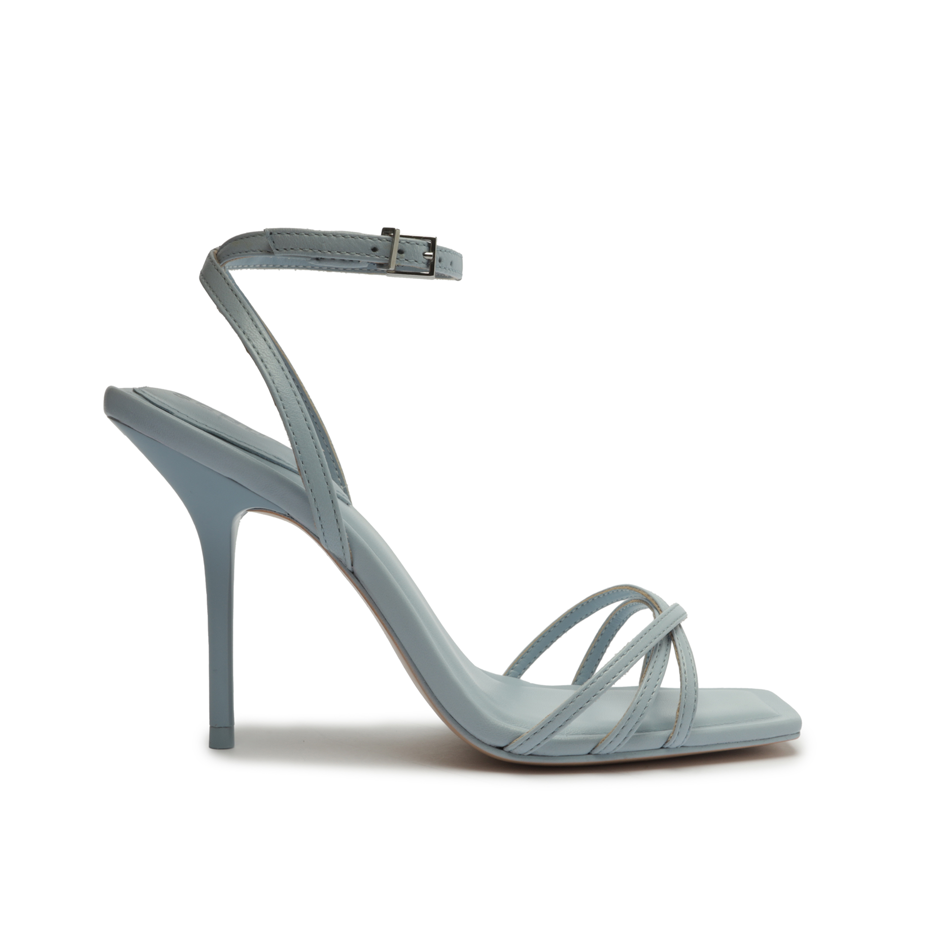 Amelia Square Leather Sandals for Women - Comfortable & Stylish Summer Flat Sandals | Perfect for Beach, Vacation & Casual Outings