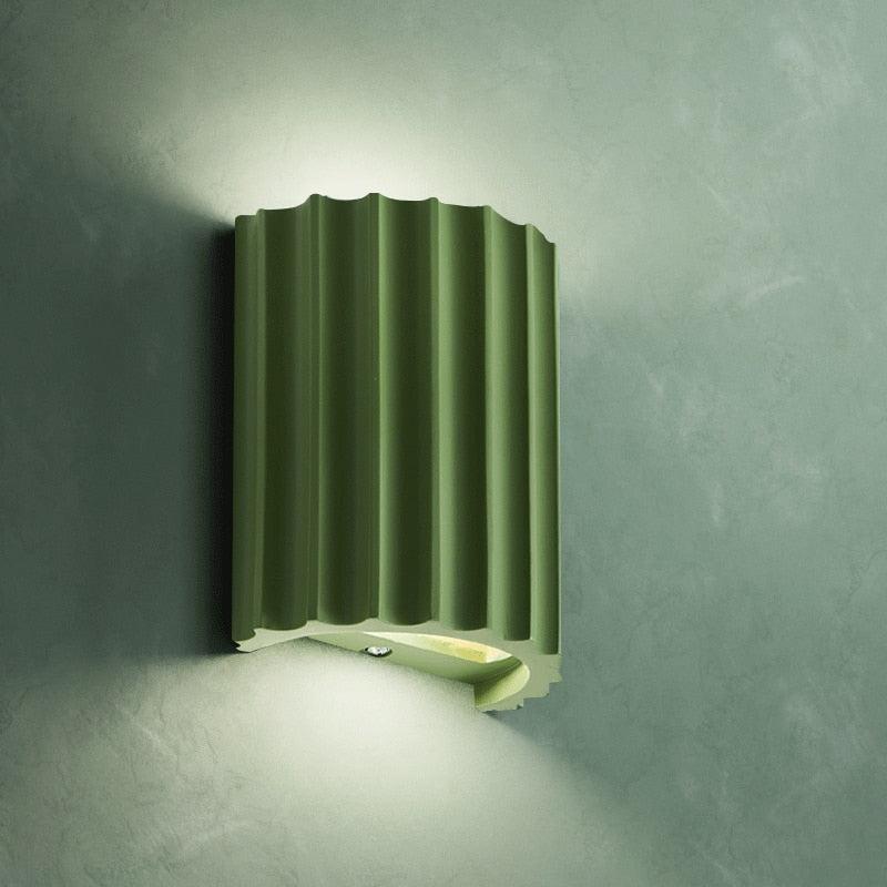 Fisar Modern LED Wall Sconce Light - Energy Efficient Dimmable Wall Lamp for Bedroom, Living Room, Hallway - Warm White 3000K Indoor Lighting Fixture