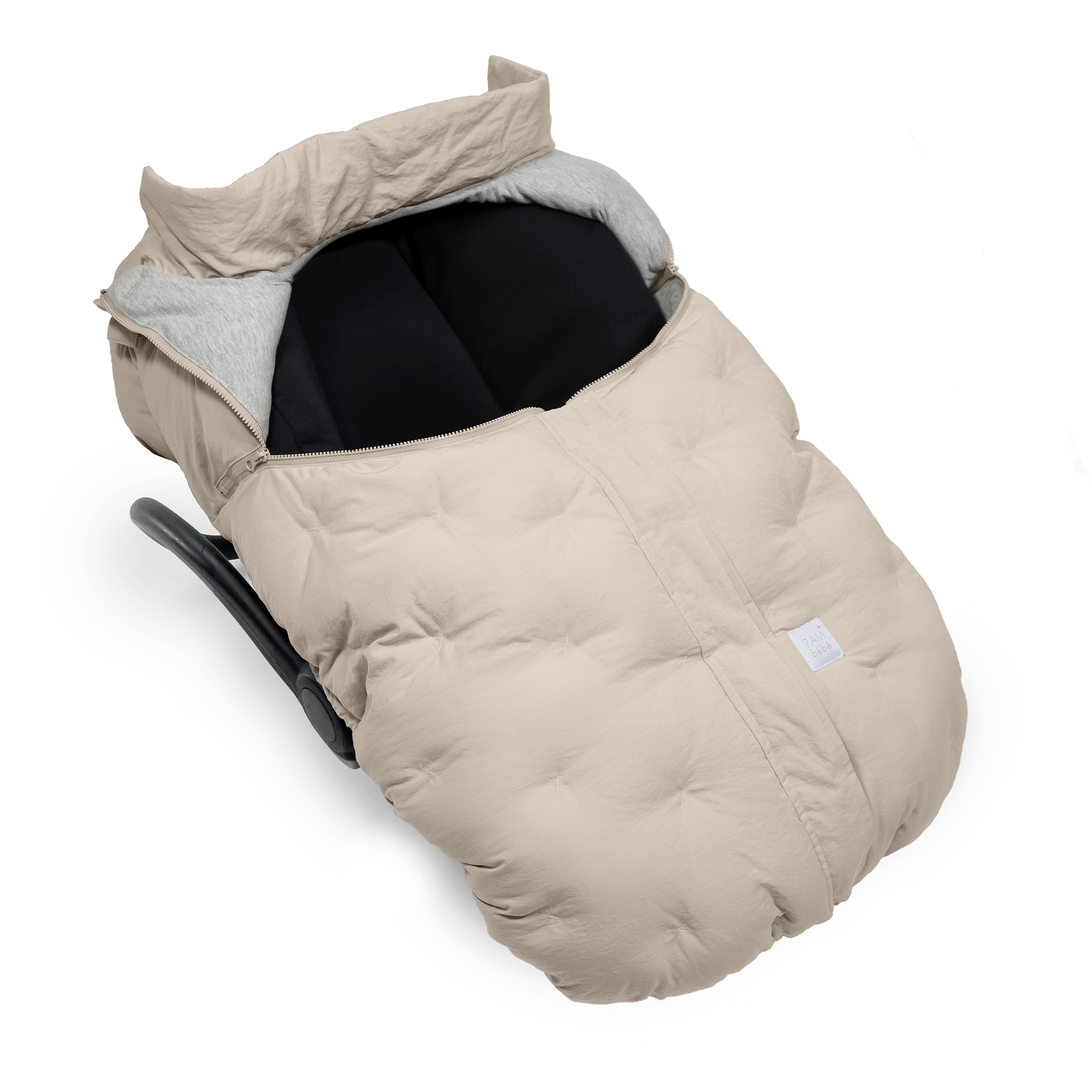7AM Enfant Baby Car Seat Cocoon for Infants 0-12 Months - Soft & Warm Winter Car Seat Cover for Safe & Cozy Travel
