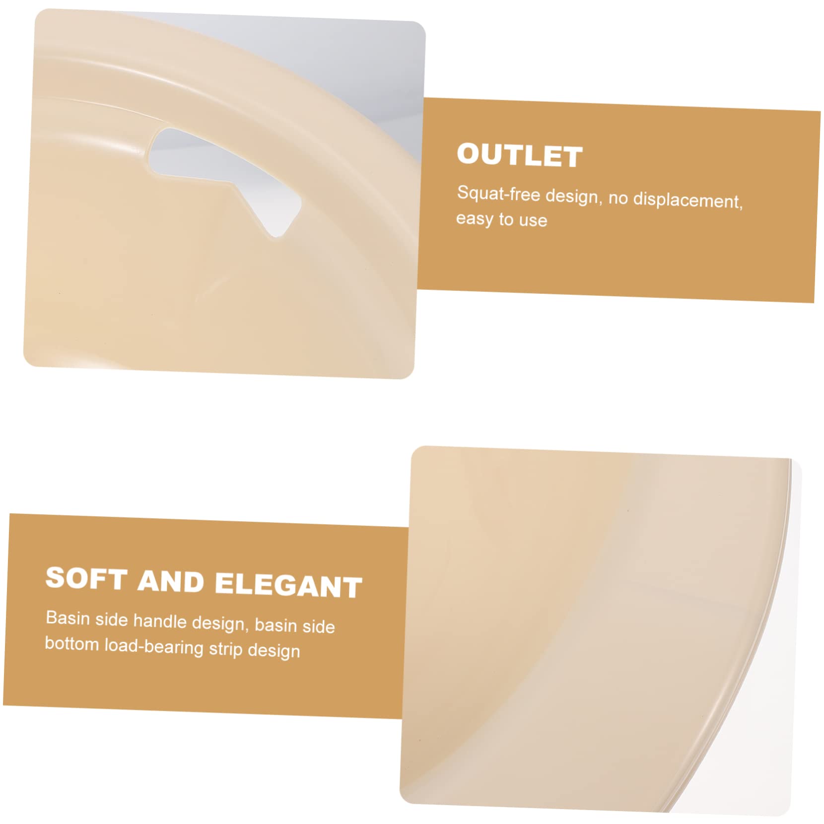 GLEAVI Postpartum Sitz Bath Basin for Toilet Seat - Comfortable & Sturdy Perineal Care Wash Bowl - Easy Install for Postpartum Recovery, Hemorrhoid Relief & Feminine Hygiene