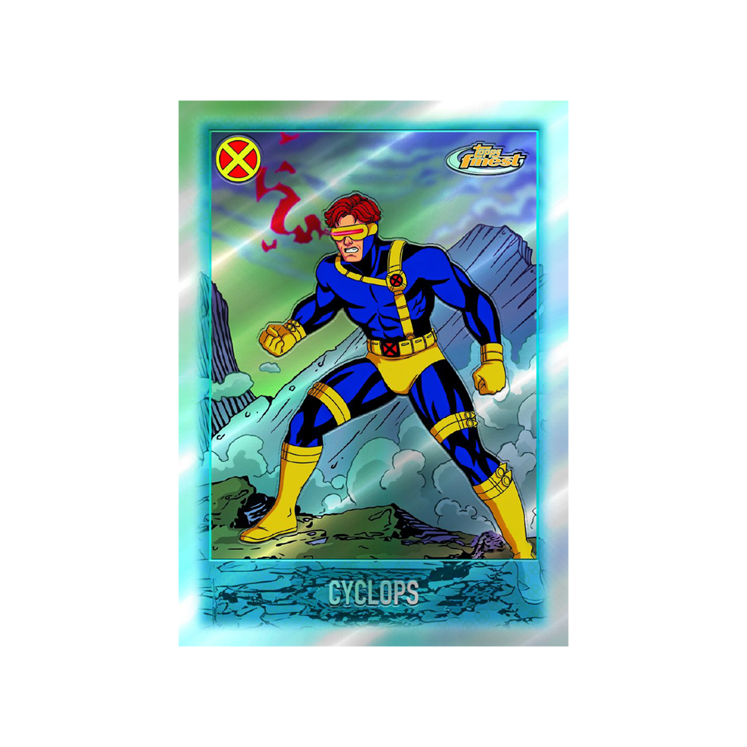 Topps Finest X-Men '97 2025 Trading Cards Hobby Box - Collectible Marvel Cards for Fans & Investors | Perfect for Display, Gifts & Comic Conventions