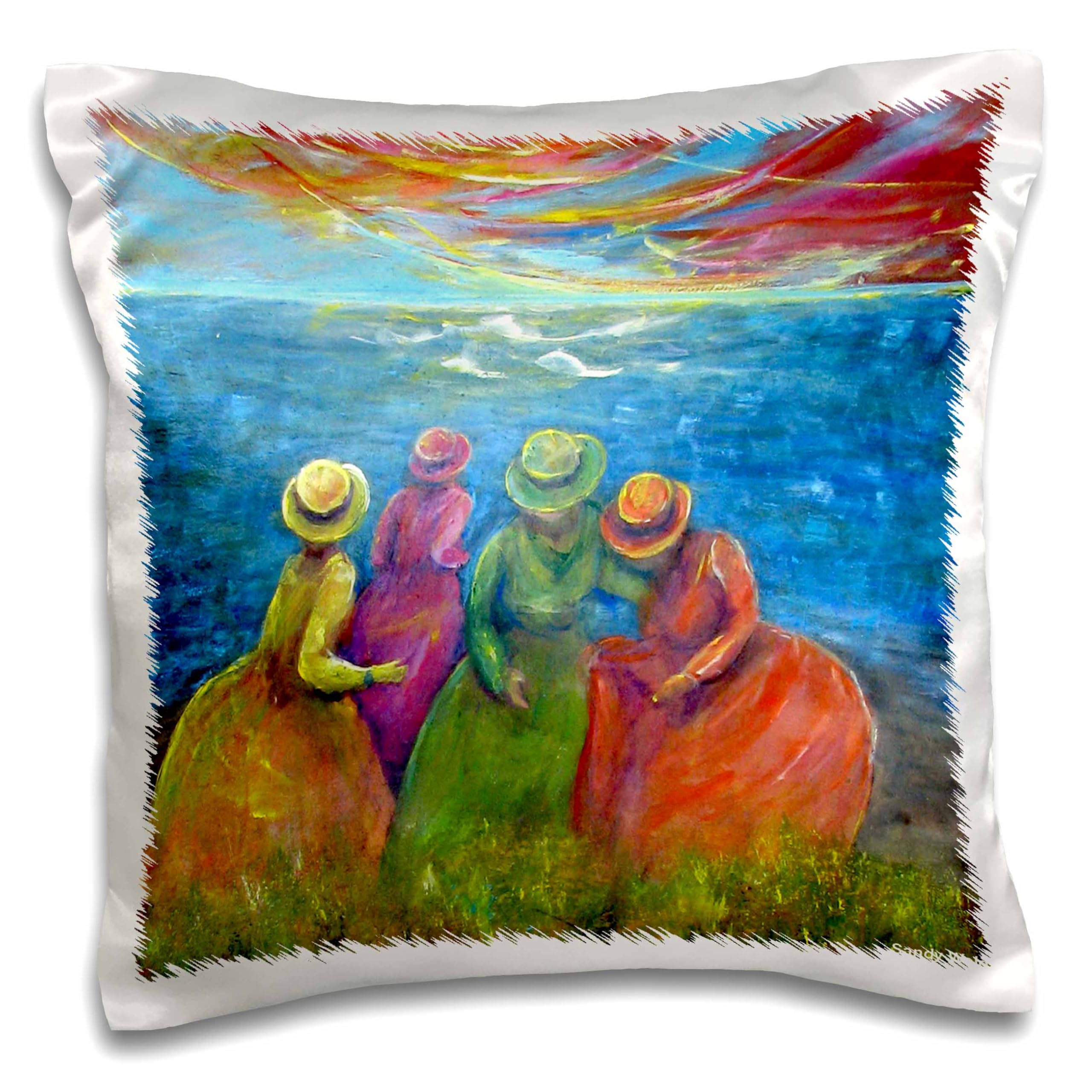 3D Rose Floral Pillowcases Set of 2 - Soft Decorative Pillow Covers for Bedroom, Living Room & Home Decor - PC_66357_1 Design