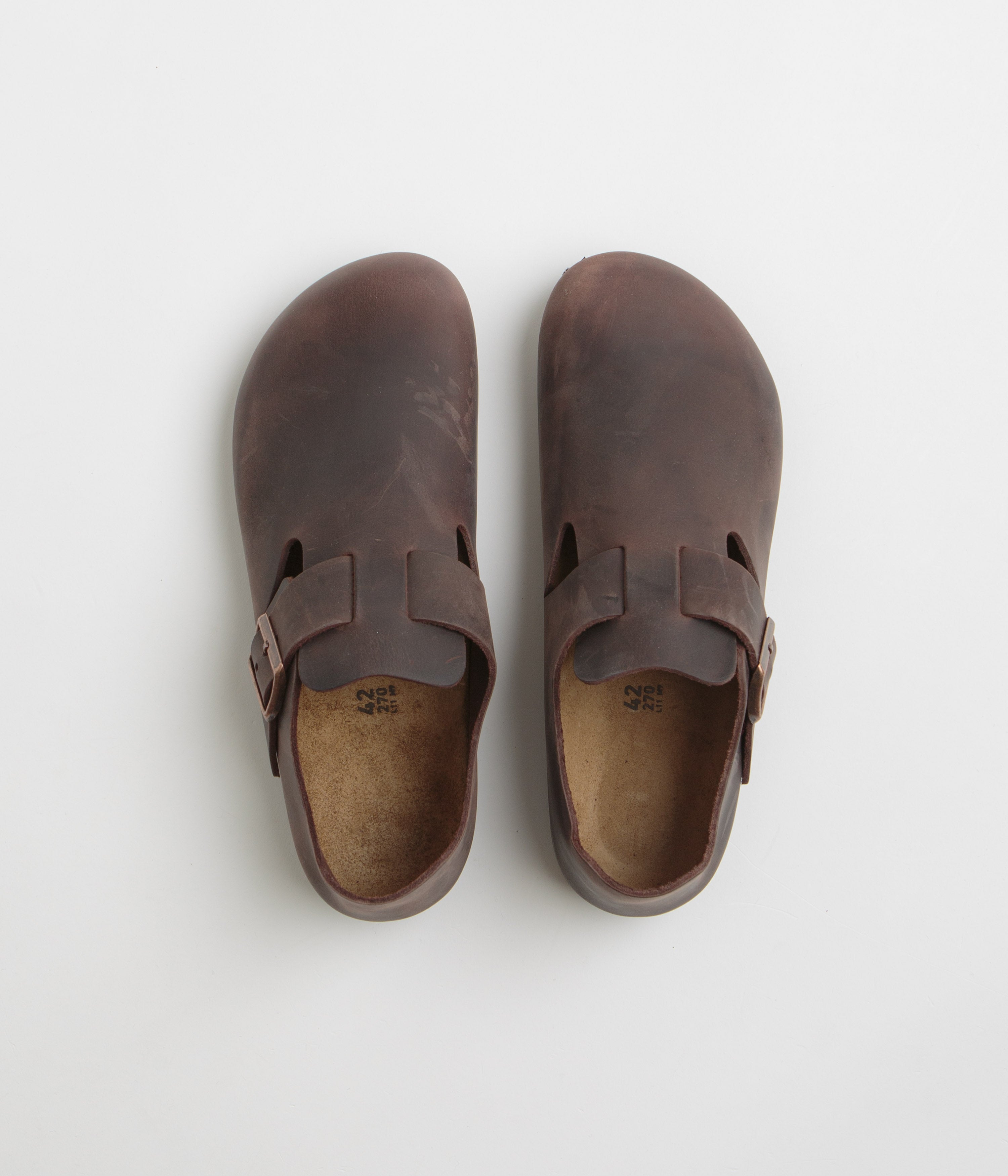 Birkenstock London Narrow Shoes in Habana - Comfortable & Stylish Leather Sandals for Men & Women - Perfect for Walking, Travel & Casual Wear