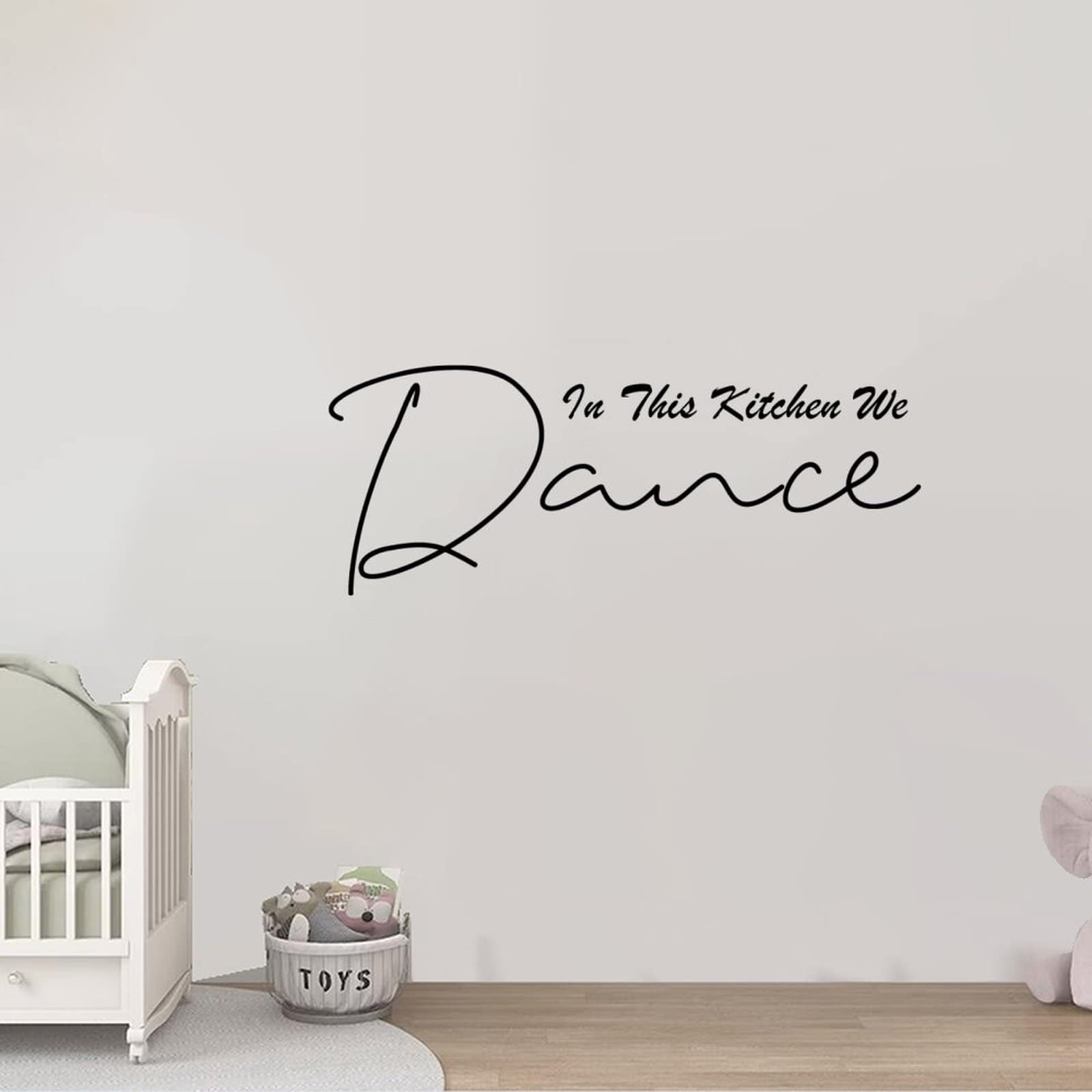 Dance Wall Stickers - Removable Kitchen Decor for Home, Nursery & Classroom - 22 Inch