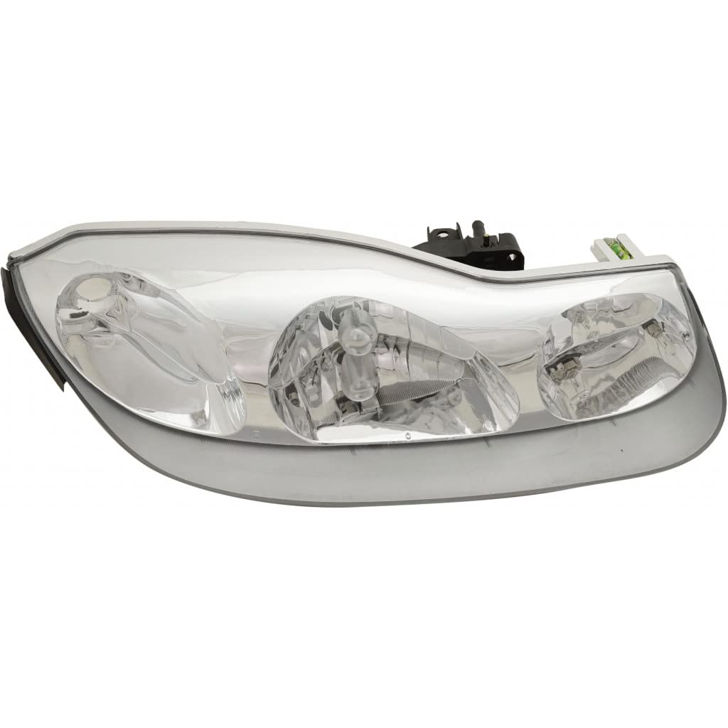 2001-2002 Saturn S Coupe Passenger Side Headlight Assembly Replacement - Left Front Headlamp Compatible with Saturn SC1 SC2 - Perfect for Night Driving & Auto Restoration Projects