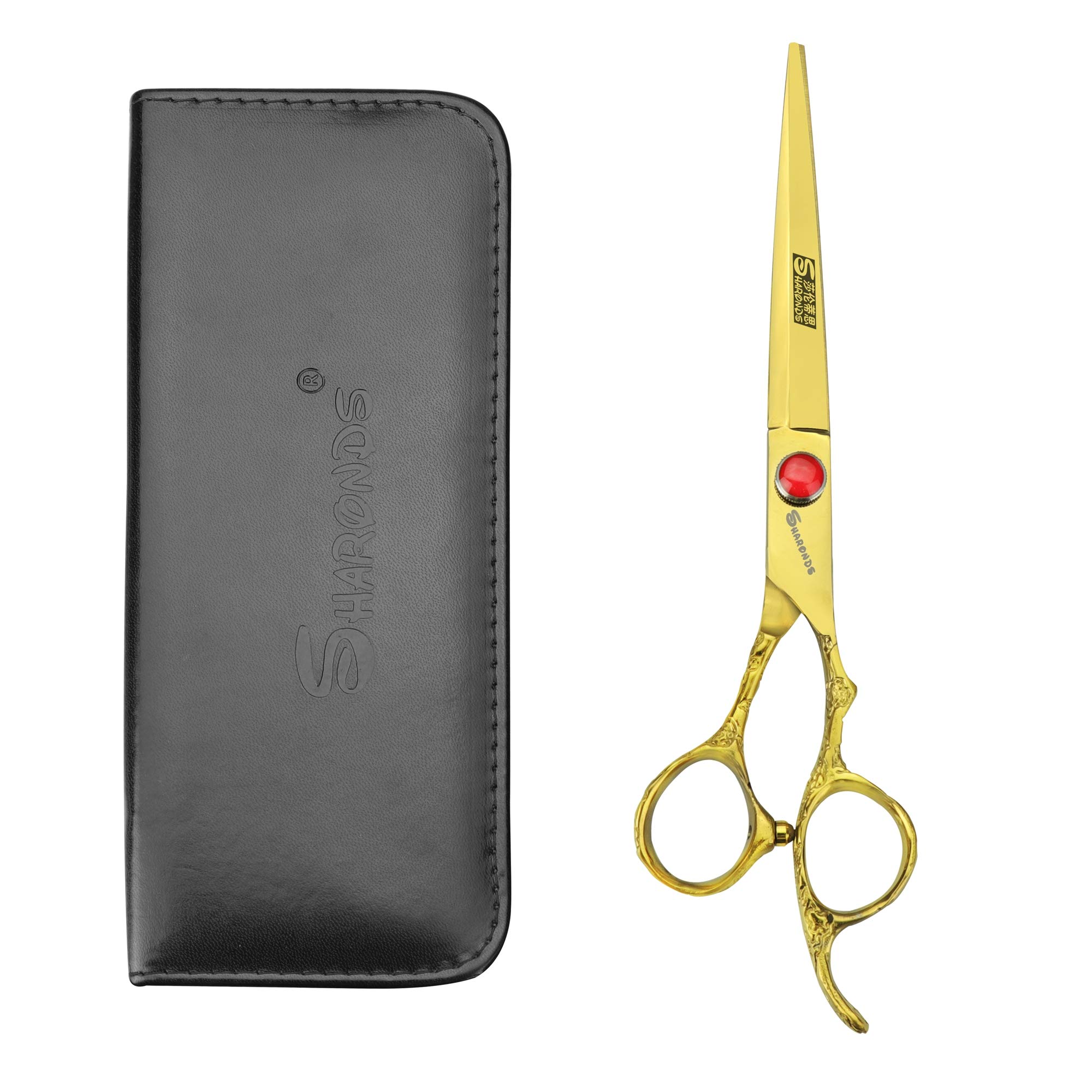 7 Inch Professional Hair Cutting Scissors - Razor Sharp Stainless Steel Barber Shears for Hairdressers & Stylists | Perfect for Salon, Home Haircuts & Precision Trimming