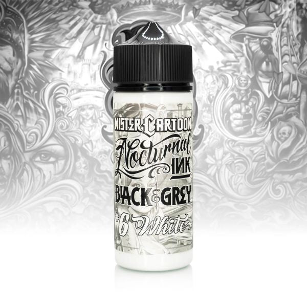 Eternal Bishop x Mister Cartoon Premium Tattoo Ink Set - Professional Tattoo Artist Supplies for Black & Grey Tattoos, Perfect for Tattoo Studios and Home Artists