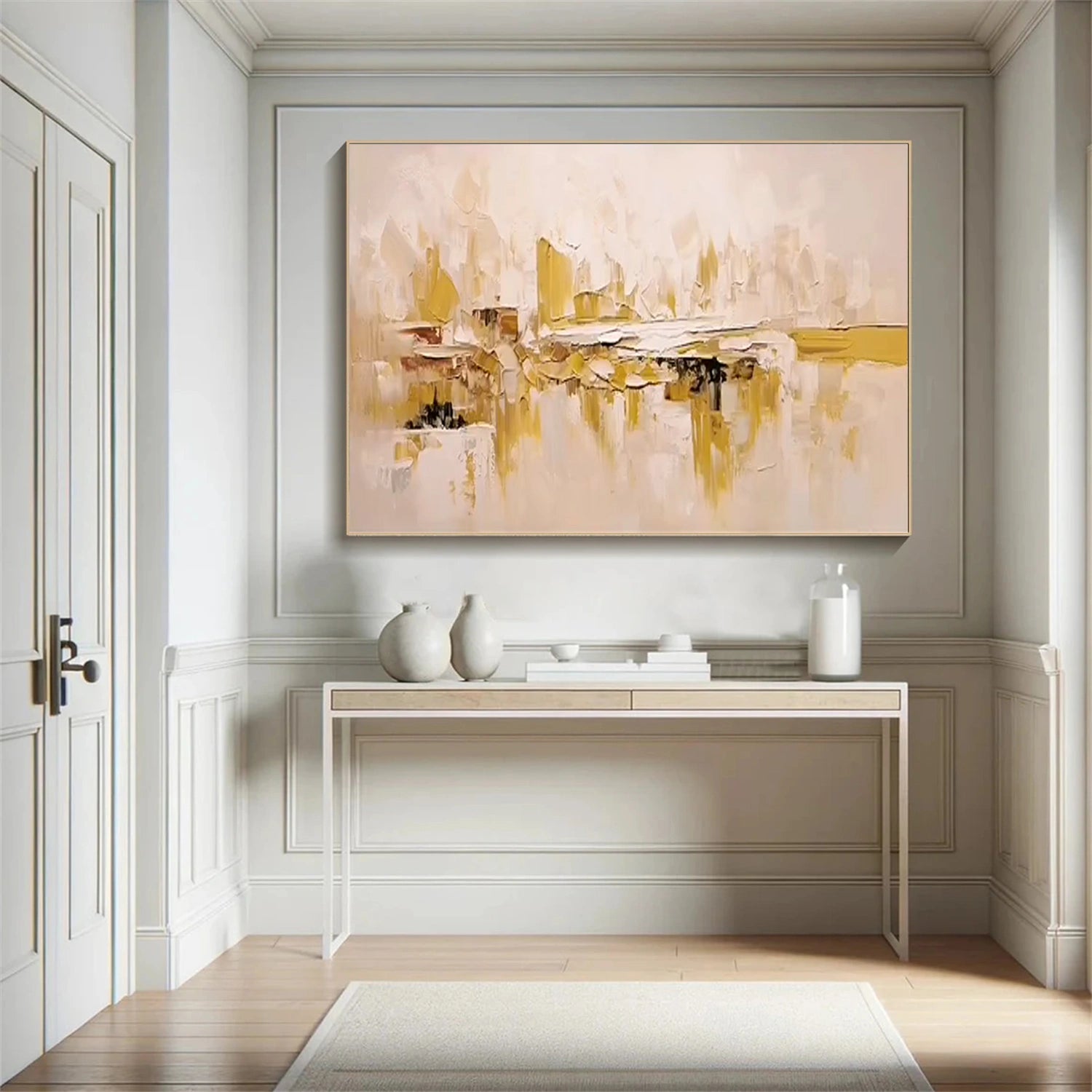 Abstract Painting #AB 261 - Modern Wall Art for Home & Office Decor - Perfect for Living Room, Bedroom or Workspace