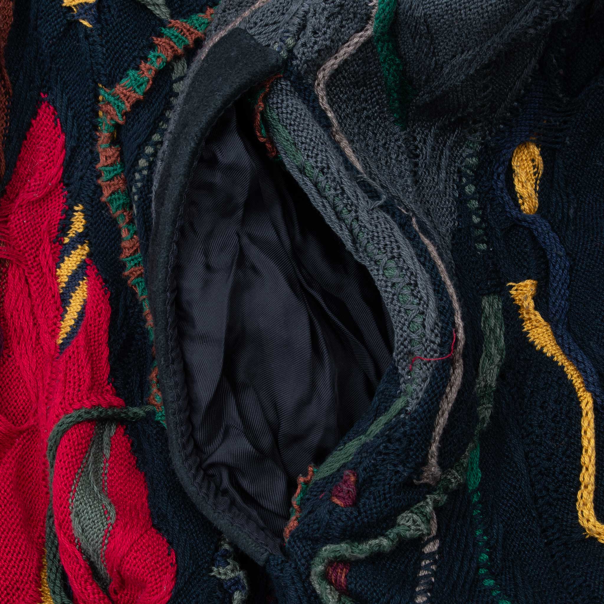 Vintage Coogi Full Zip Cardigan Jacket - 1990s Australian Made Retro Sweater for Men & Women - Perfect for Casual Outfits, Streetwear Fashion and 90s Style Lovers
