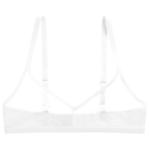 White Non-Wire Bra with Comfortable Sieve Design - Perfect for Yoga, Workouts & Everyday Wear