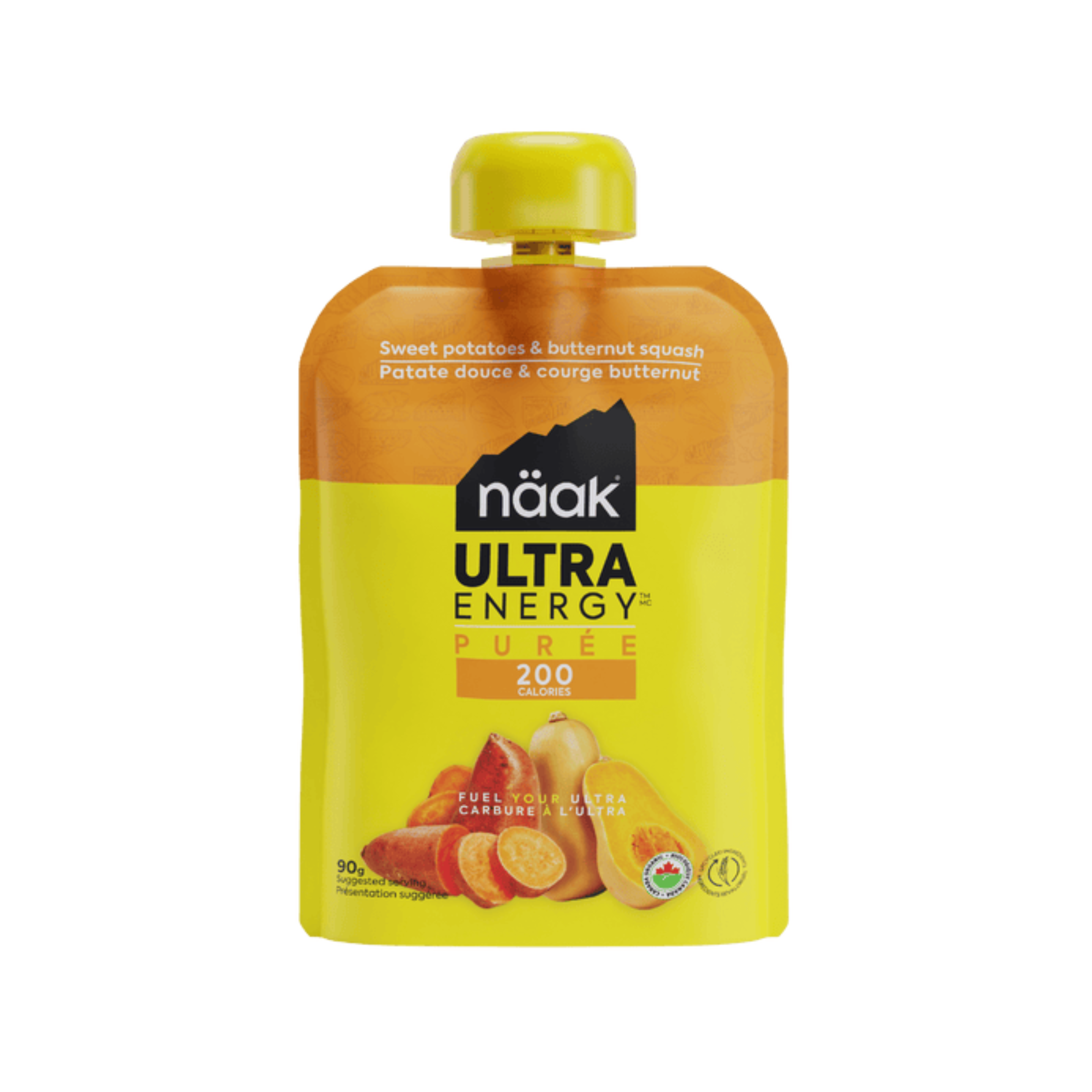Naak Ultra Energy Puree - 200 Calorie Potato Snack for Hiking, Running & Outdoor Adventures | Vegan & Gluten-Free Fuel