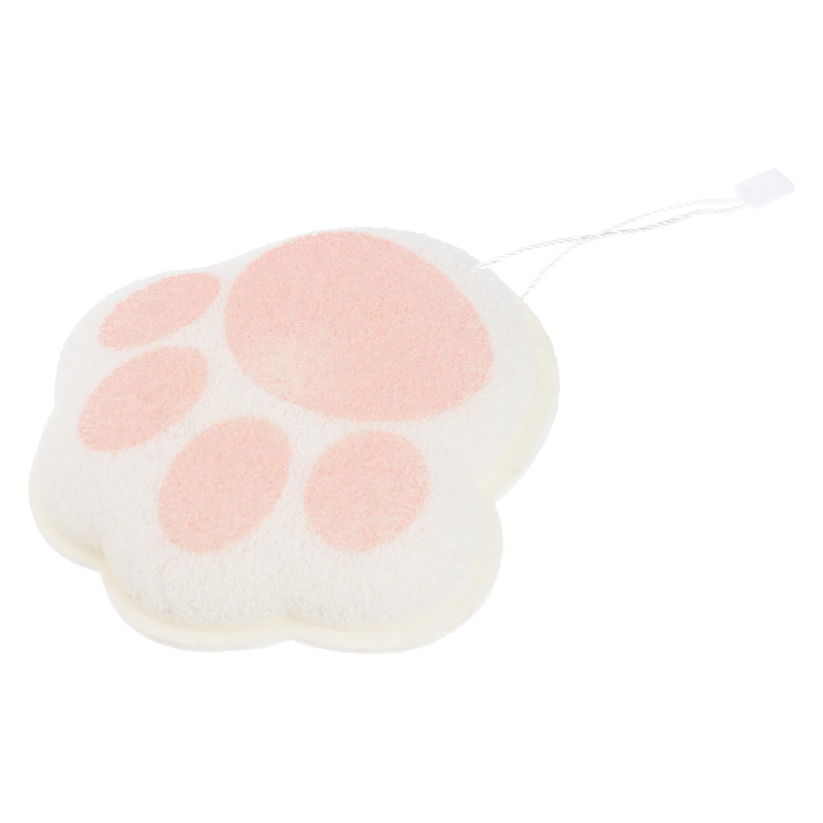 Cat Paw Shaped Bath Sponge - Soft Body & Face Cleansing Pads for Shower, Spa & Skin Massage - Exfoliating & Gentle Skin Care for Women & Men - Perfect for Daily Bath, Relaxation & Gift Giving