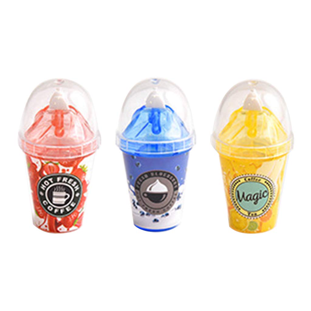 Cute Milk Tea Cup Ice Cream Correction Tape - Fun School & Office Stationery Supplies for Students, Kids, Gifts | Perfect for Homework, Note-Taking & Creative Projects