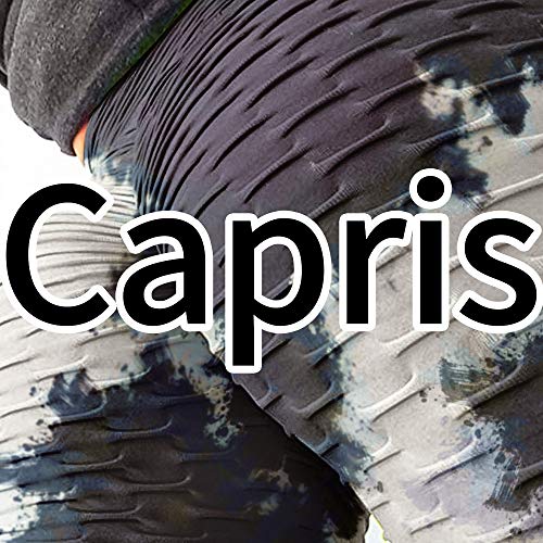 B-dyed Black White Capris