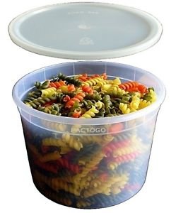 16oz Microwave Safe Plastic Soup Containers with Lids - 25 Pack BPA Free Disposable Food Storage for Meal Prep, Takeout & Leftovers | Ideal for Restaurants, Catering & Home Use