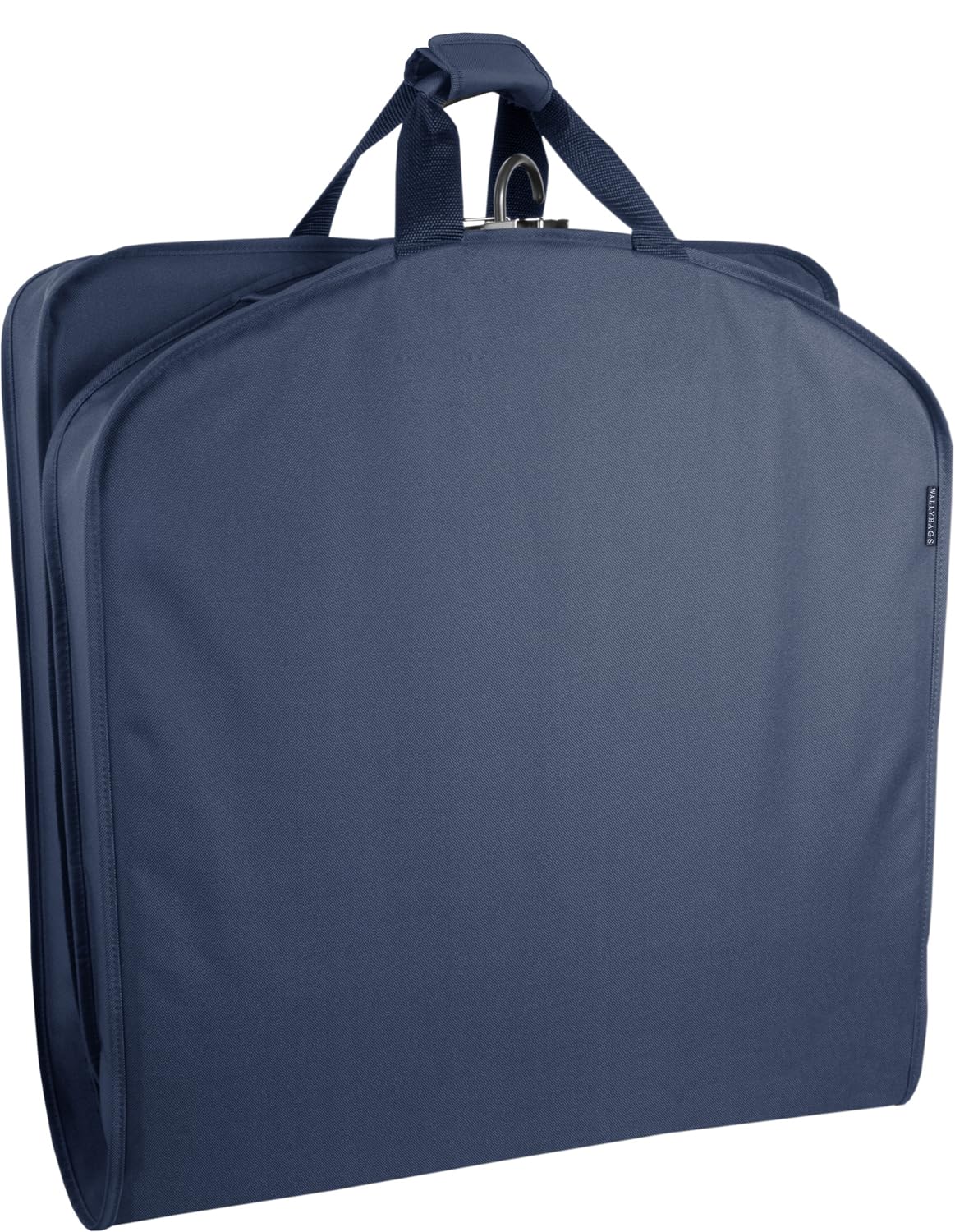 WallyBags® 60 Inch Deluxe Travel Garment Bag - Waterproof Suit Carrier for Business Trips, Weddings & Formal Events - Fits 3 Suits with Pockets & Hanging Hook