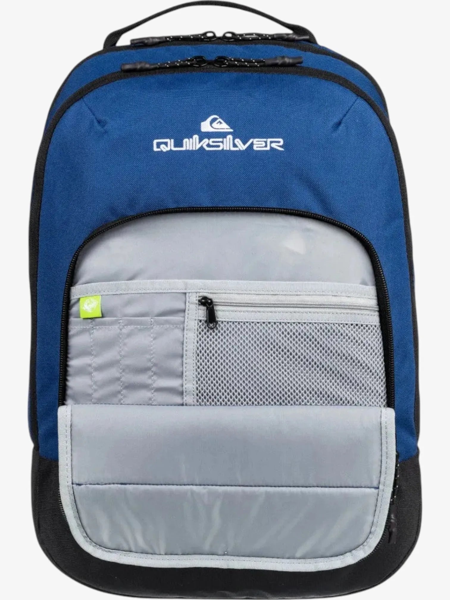 Quiksilver Burst 2.0 Backpack - Lightweight Durable Daypack for School, Travel & Outdoor Adventures - Blue Waterproof Hiking Bag