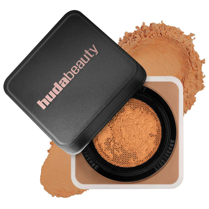 Huda Beauty Easy Bake Loose Baking & Setting Powder - Oil Control & Pore Minimizing Makeup for Flawless Finish | Perfect for Baking, Setting & Long-Lasting Matte Look