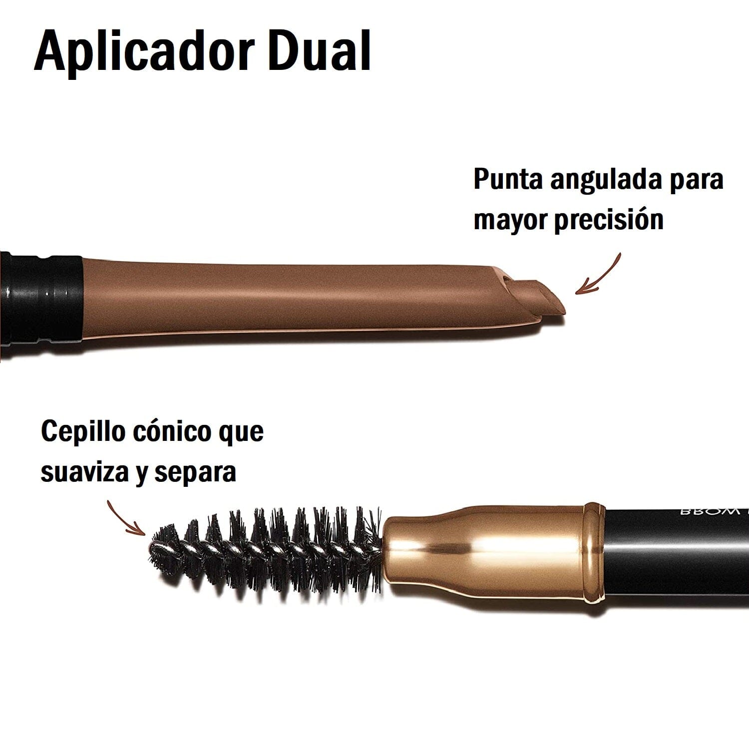 Revlon ColorStay Brow Pencil - Dark Brown 220 | 0.09g Eyebrow Pencil for Natural-Looking Brows | Waterproof & Long-Lasting | Perfect for Everyday Makeup & Professional Looks