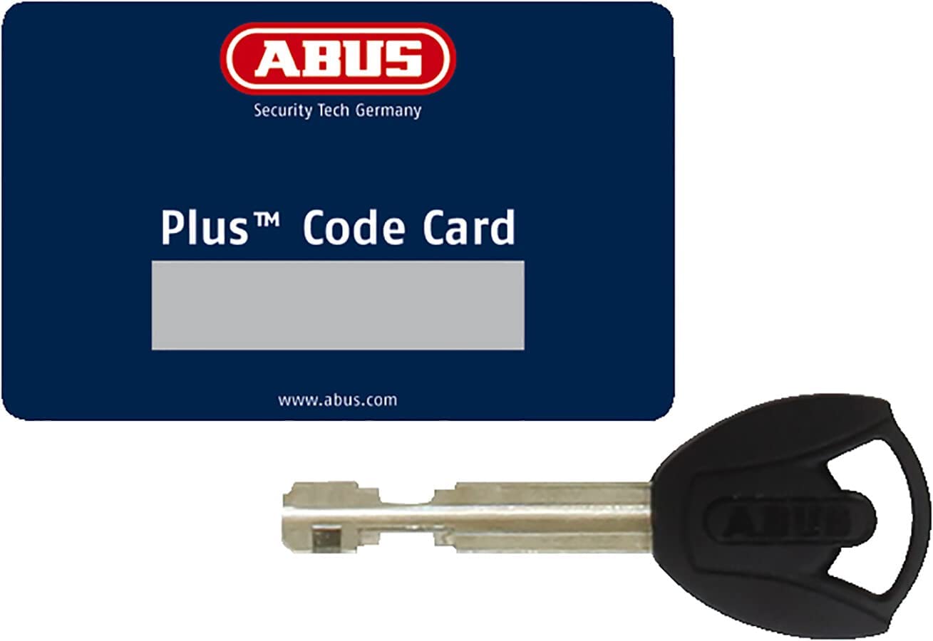 ABUS Granit Plus 470 U-Lock with SH B Bracket - High Security Bike Lock (Level 12) with Anti-Theft Plus Cylinder - 23cm Black - Perfect for Urban Commuting & Bicycle Parking Security