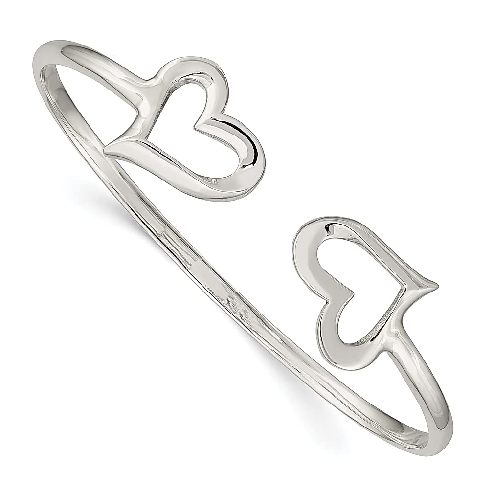 925 Sterling Silver Bangle Bracelet for Women - Adjustable Cuff Bracelet Stackable Fine Jewelry Gift for Her - Perfect for Weddings, Anniversaries & Everyday Wear