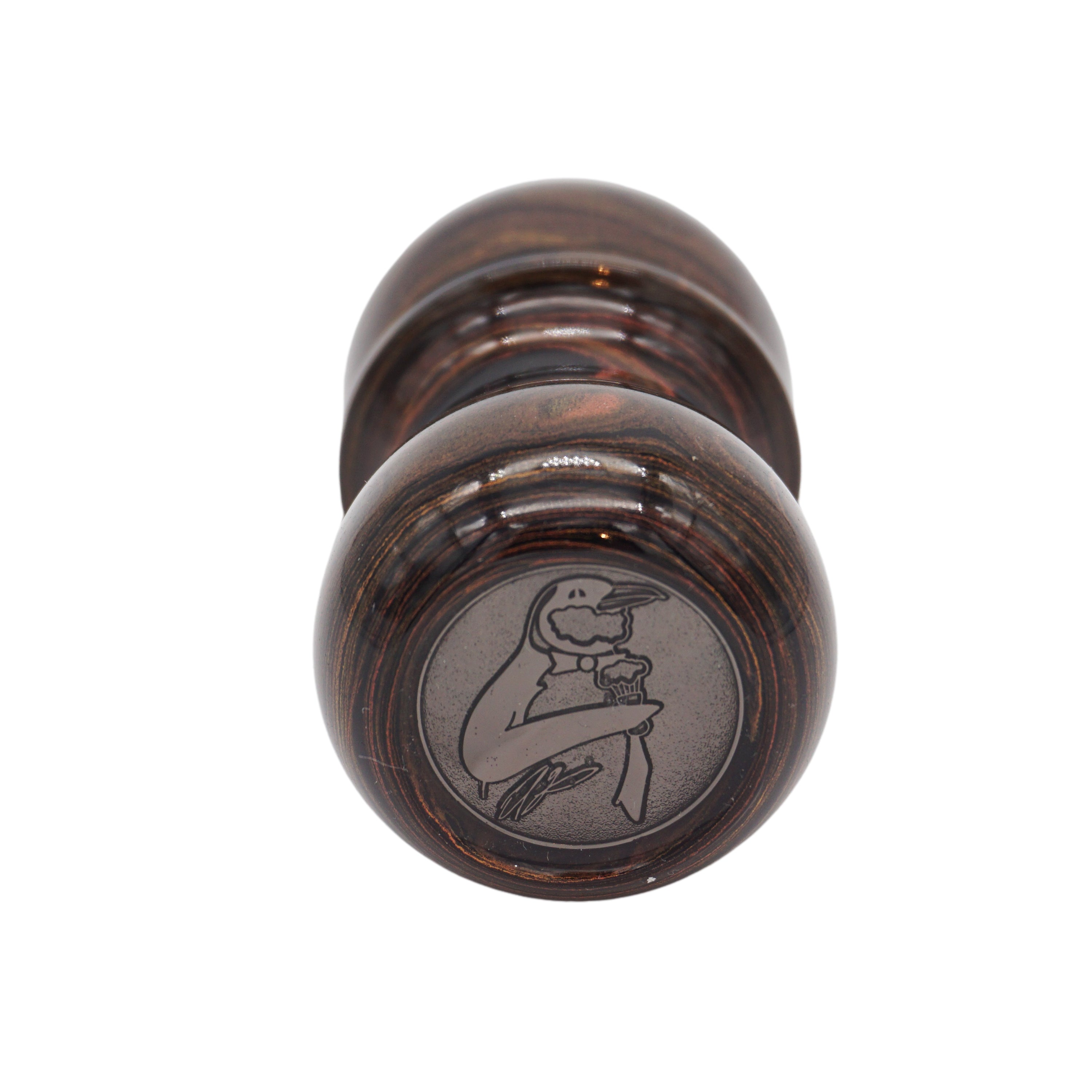 Premium Handmade Honey Ebonite Shaving Brush Handle - Compatible with 24mm & 26mm Knots - Perfect for Wet Shaving & Grooming Gifts