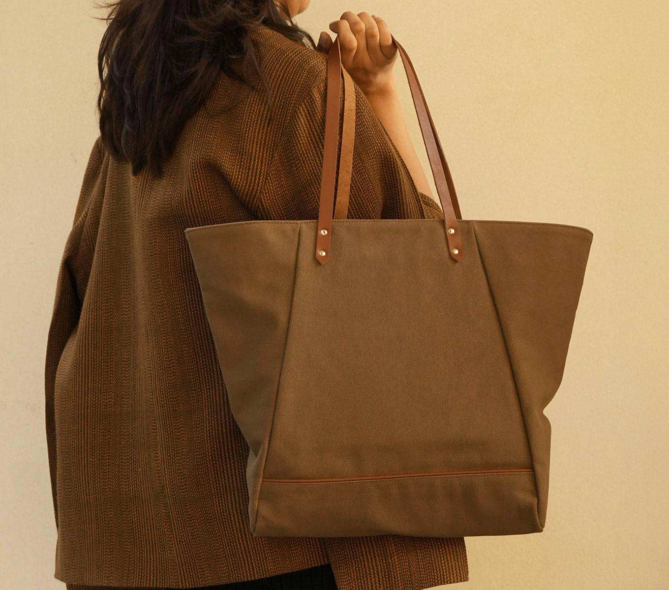 Stylish Jhola Bag for Women - Boho Cotton Shoulder Tote Handbag - Perfect for Travel, Shopping & Beach Day Out
