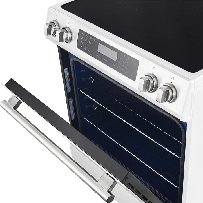 Forno Espresso Donatello 30 Inch Slide-In Induction Range with 5 Burners - FFSIN0905 | Energy Efficient Electric Stove for Modern Kitchens | Perfect for Baking, Cooking & Entertaining