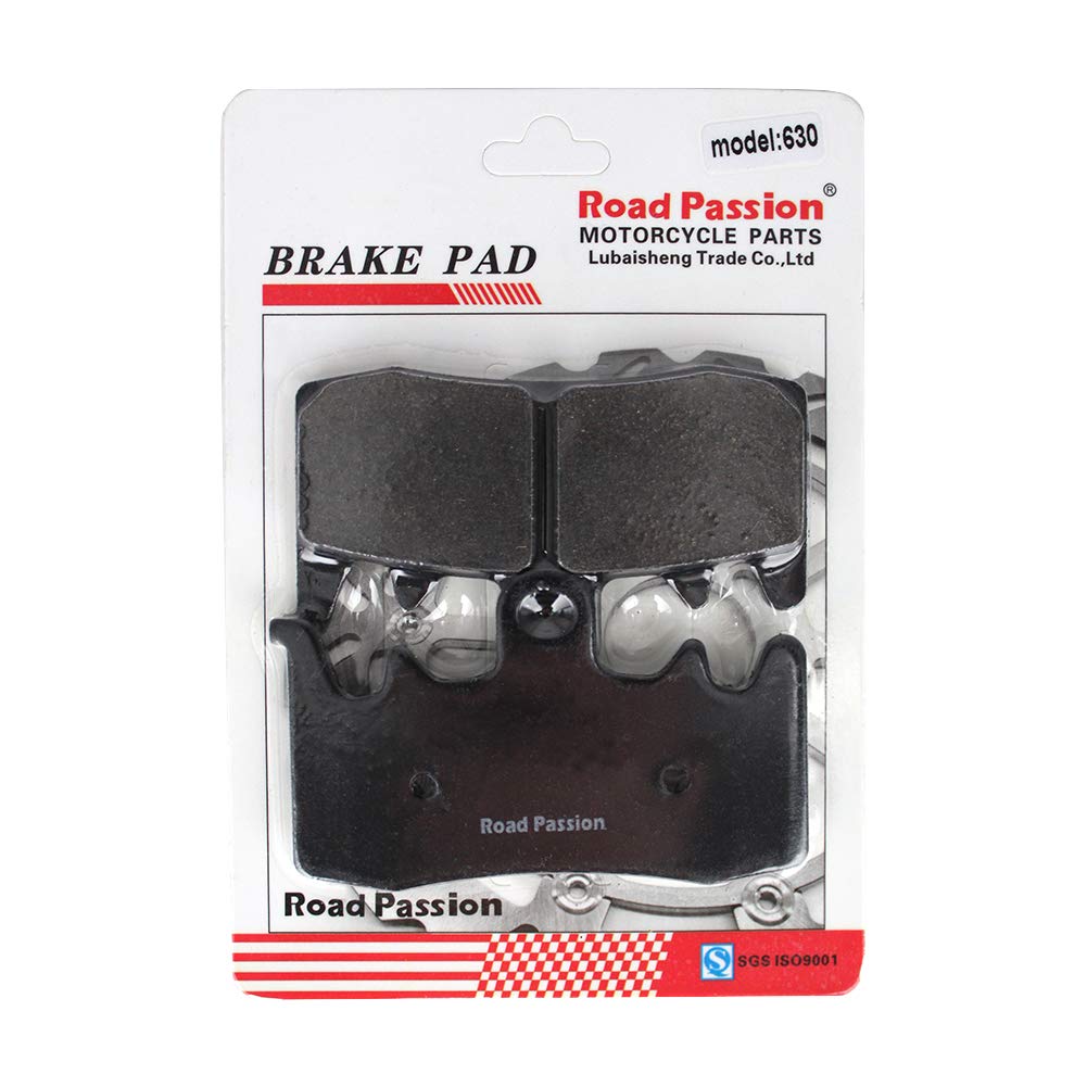 High-Performance Front Disc Brake Pads for Can-Am Spyder RT/RT-S (3 Cylinder Engine/6 Speed) 2014-2015 & RT(Ltd)/RT-S Calipers 2013 – Durable Braking for Touring & Adventure Riding