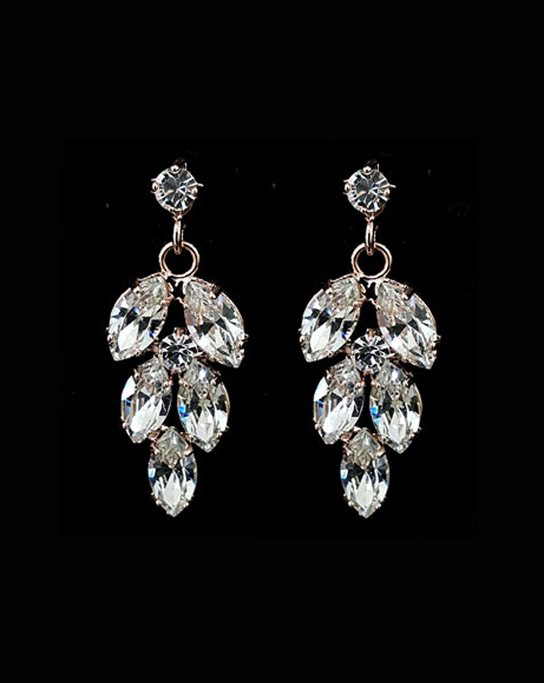 Elegant Bridal Earrings by Stephanie Browne - Perfect for Weddings, Prom & Special Occasions