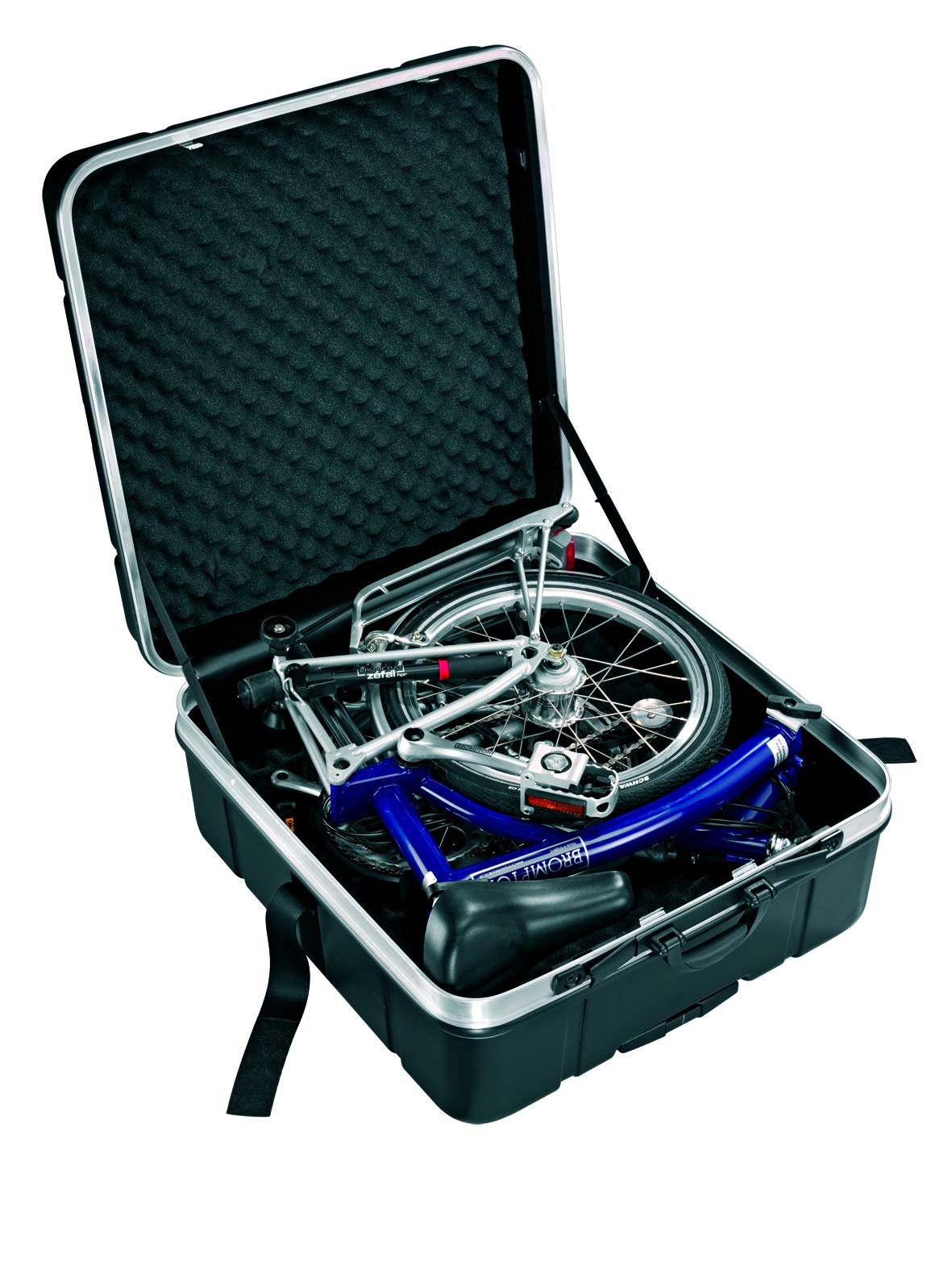 B&W International Brompton Bike Case - Foldable Travel Case for Brompton Bicycles (Model 96006/N) | Perfect for Air Travel & Compact Storage