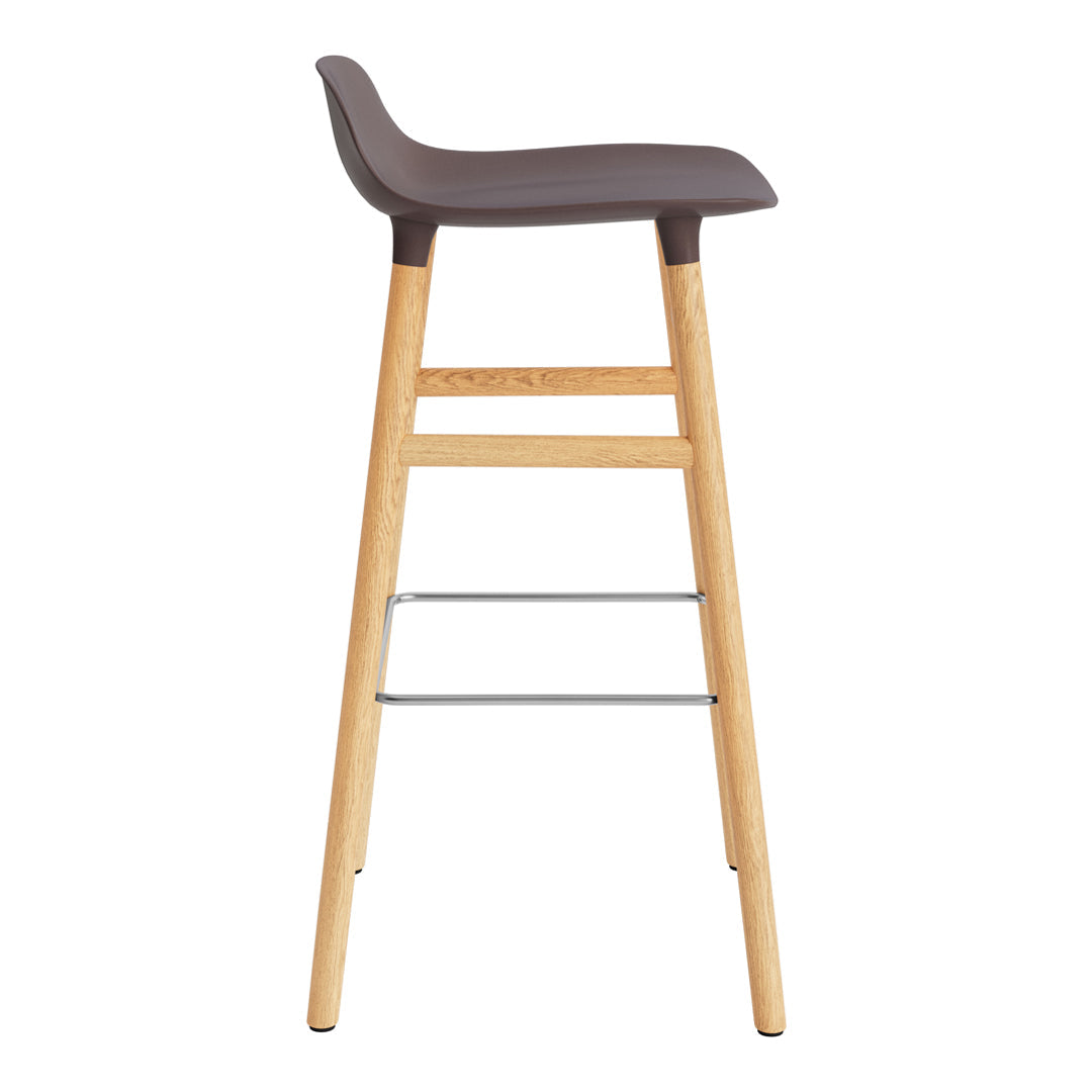 Modern Wooden Bar Stools with Sturdy Wood Legs - Perfect for Kitchen Islands, Home Bars & Dining Counter Seating