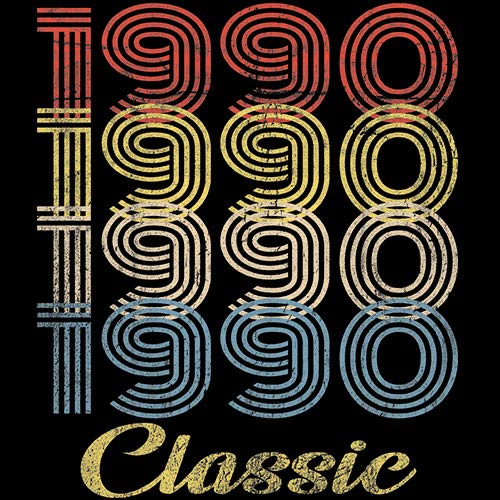 Vintage 1990 Retro 35th Birthday T-Shirt for Men - Classic 35 Year Old Gift Idea - Perfect for 35th Birthday Parties & Milestone Celebrations