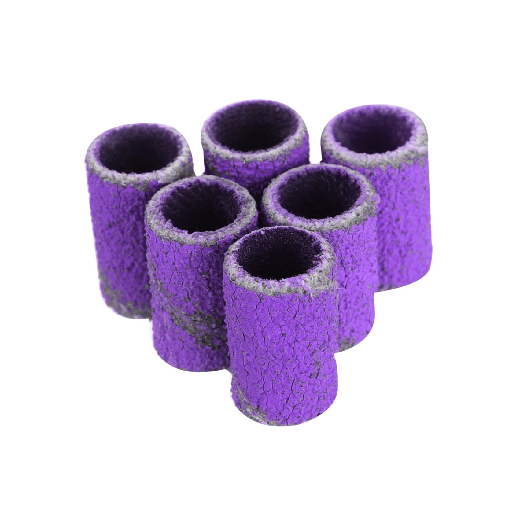 Beavorty 100pcs Grit Nail Sanding Bands Set - Professional Nail Drill Sanding Rings for Manicure & Pedicure | Nail Polishing & Filing Tools with Comfortable Hand Touch | Perfect for Salon, Home Nail Care & DIY Nail Art