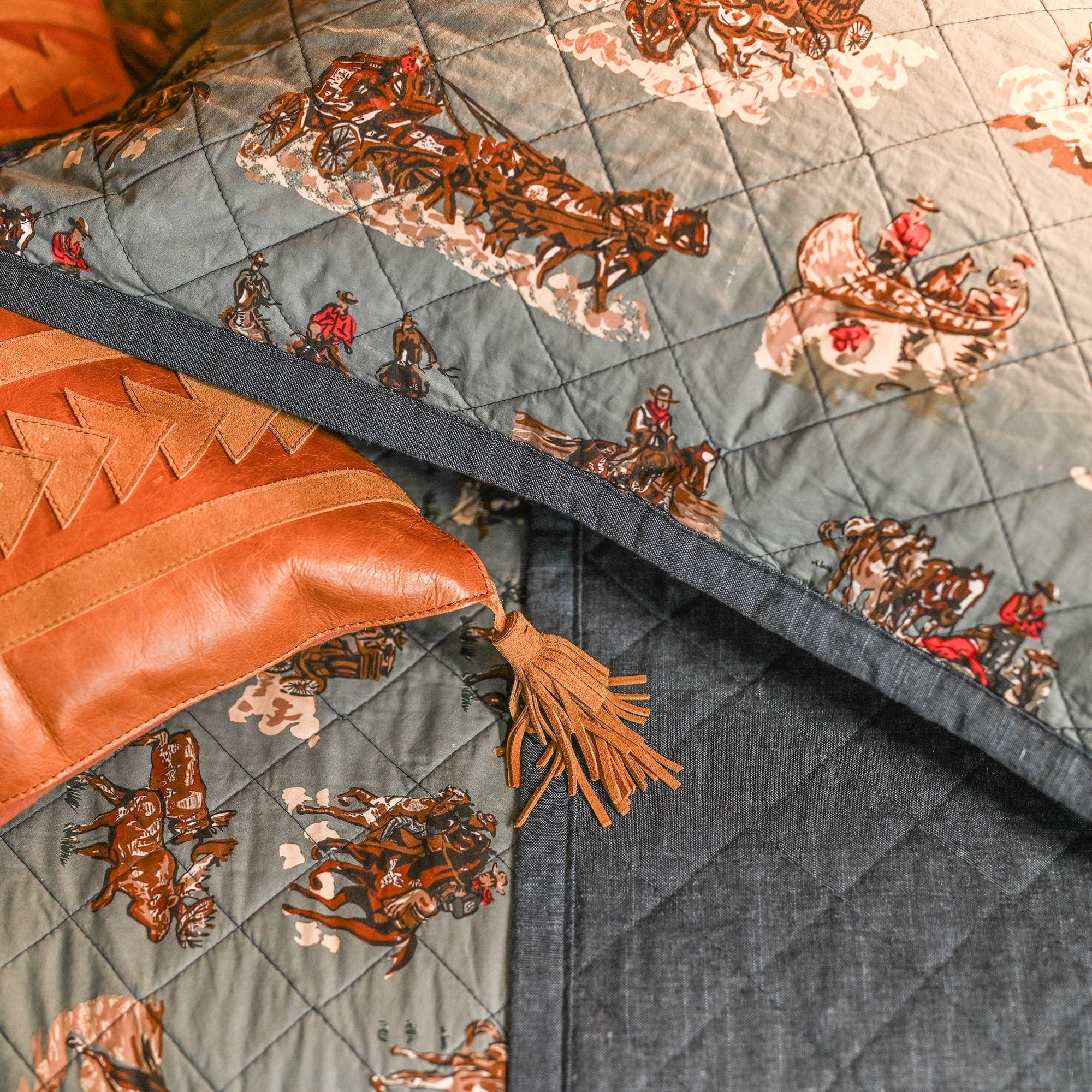 Reversible Quilt Set by Settler - Soft & Cozy Bedding for All Seasons | Perfect for Bedroom, Guest Room & Dorm Decor