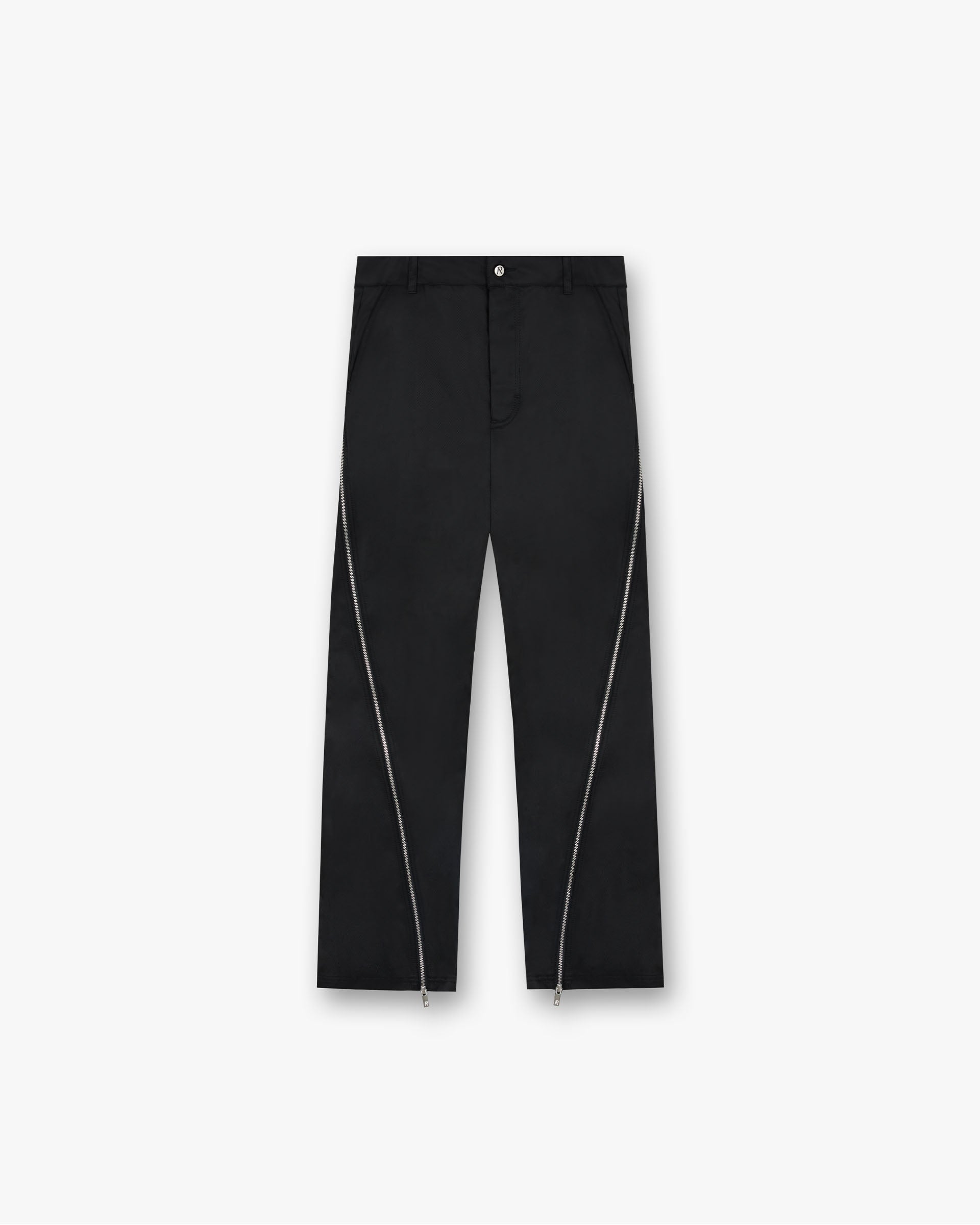 Zip Panel Pant Jet Black - Stylish & Comfortable Workout Pants for Men & Women | Perfect for Gym, Running & Yoga