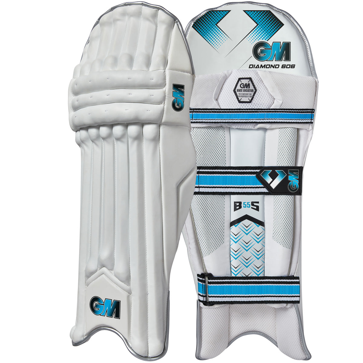 Gunn & Moore Diamond 606 Cricket Batting Pads 2025 | Premium Cricket Leg Guards for Adult Players | Perfect for Practice & Match Play