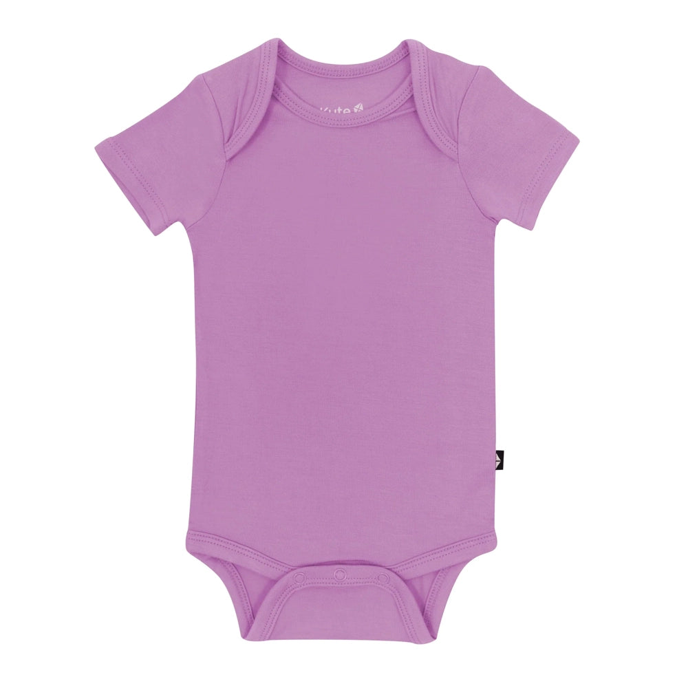 Kyte Baby Short Sleeve Organic Cotton Bodysuit - Soft Baby Onesie for Boys & Girls | Perfect for Playtime, Daycare & Summer Outfits