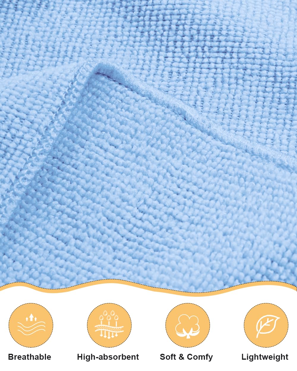Women's Ultra Absorbent Spa Bathrobe - Soft Shower Wrap & Body Cover Up Towel for Post Shower, Pool, Beach & Relaxation at Home