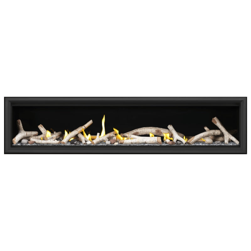 Napoleon Vector 74 Linear Direct Vent Gas Fireplace - LV74N | Modern Home Heating Solution for Living Rooms & Patios