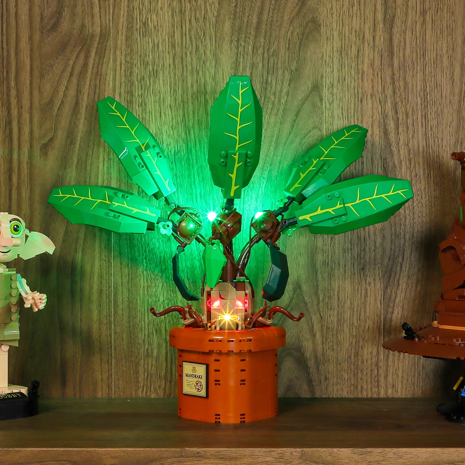 BRIKSMAX LED Lighting Kit for Lego-76433 Mandrake Plant - Compatible with Lego Harry Potter Sets (Lego Not Included) - Perfect for Home Decoration, Gift Giving, and Harry Potter Fans