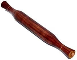 Premium Wooden Rolling Pin for Baking - Thick & Durable Roti Belan, Chapati Maker - Perfect for Homemade Bread, Pastry, Cookies & Pizza Dough (Set of 1)