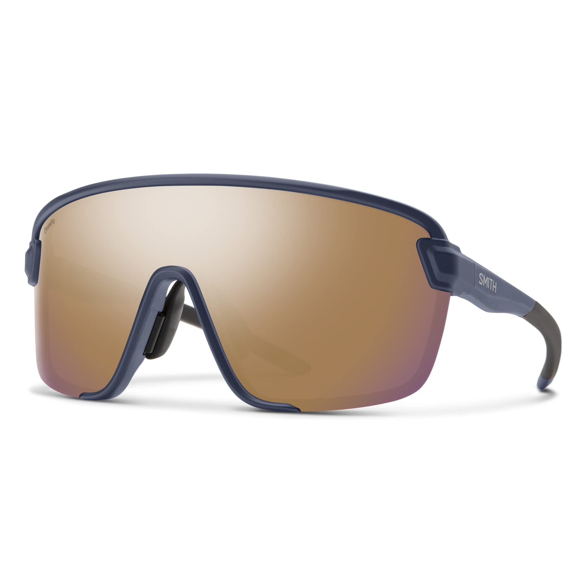 Smith Bobcat Sunglasses - Polarized Sports Sunglasses for Men & Women | UV Protection for Skiing, Cycling, Mountain Biking & Outdoor Activities | Lightweight Shield Lens for Performance & Comfort