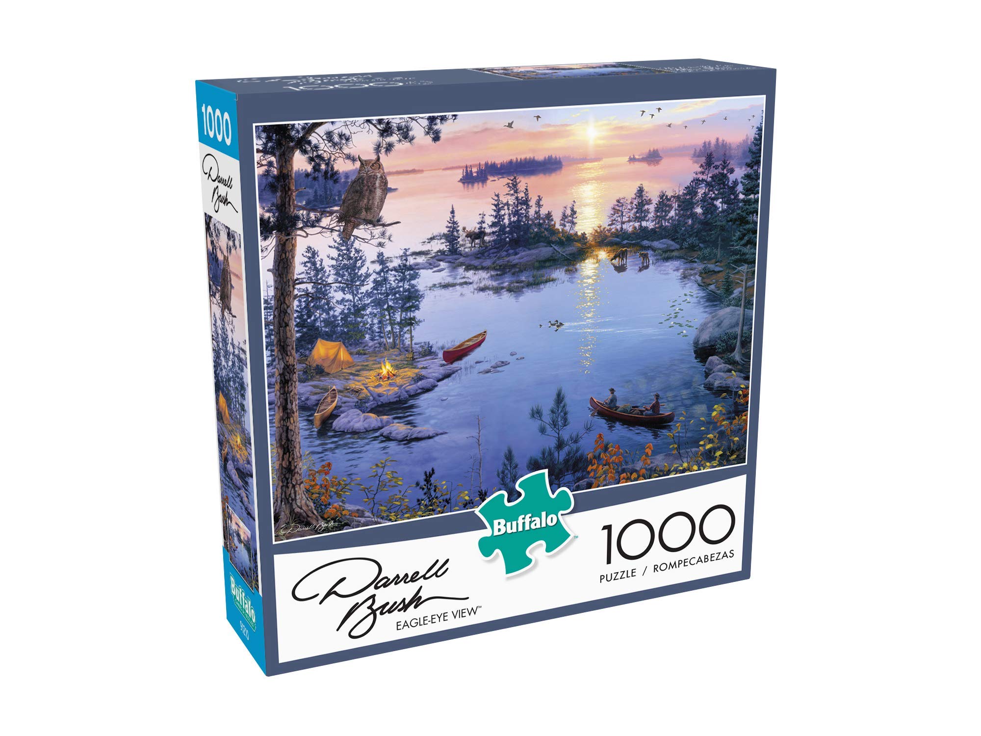 Buffalo Games 1000-Piece Eagle-Eye View Jigsaw Puzzle for Adults & Family Game Night